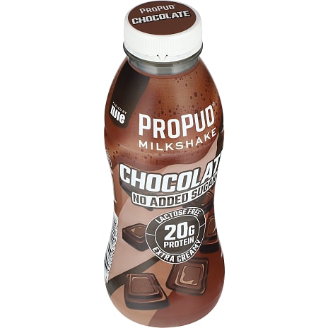 Proteinmilkshake m. chokoladesmag u. tilsat sukker laktosefri