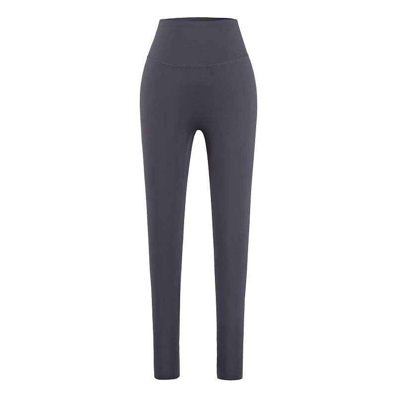 Hollahop - Hoge taille effen cropped legging