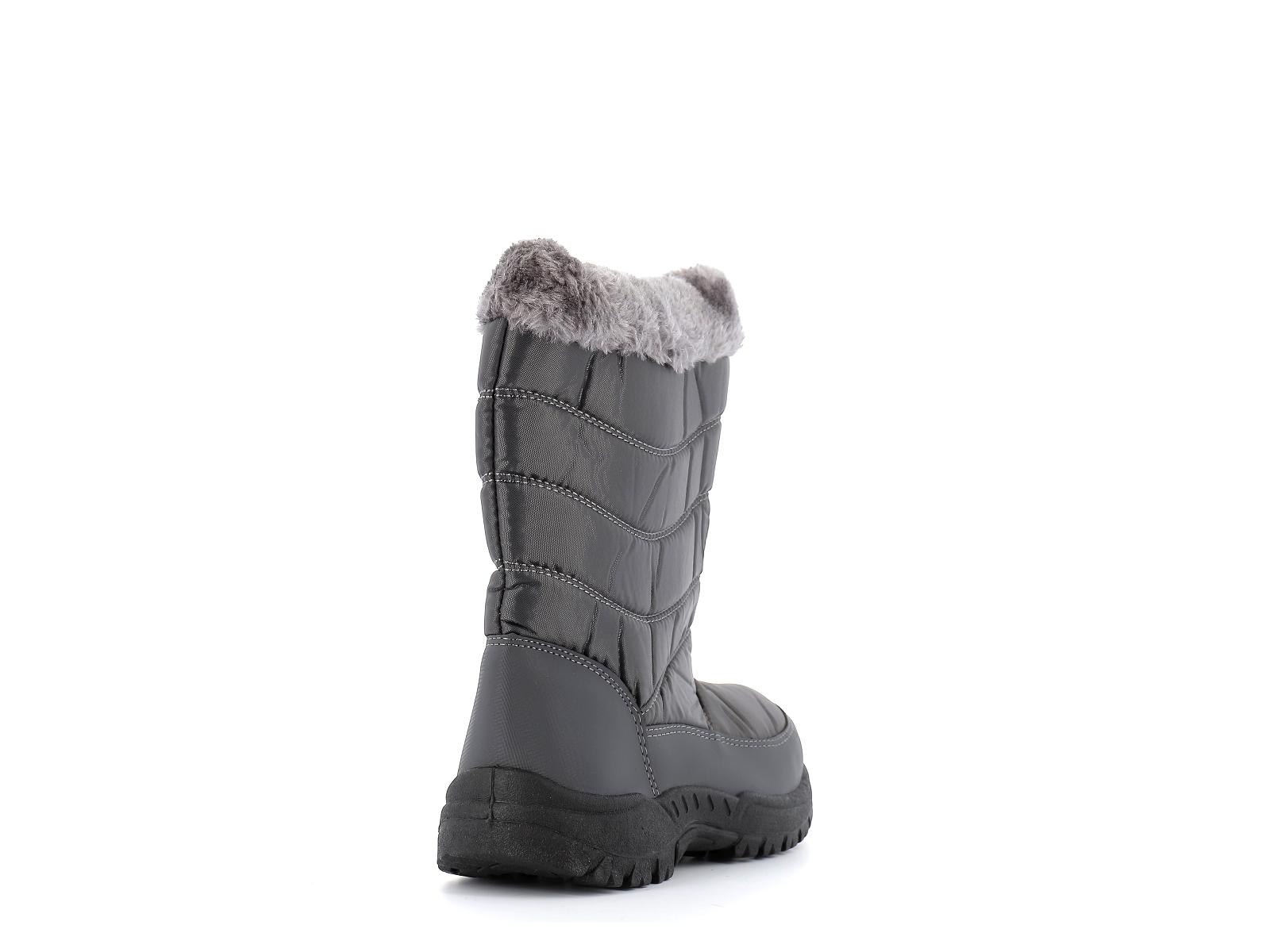 F brand-B766439 Matières combinées Gris