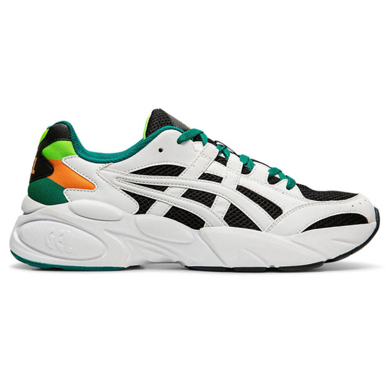 Asics Baskets Gel Bnd noir/blanc/vert