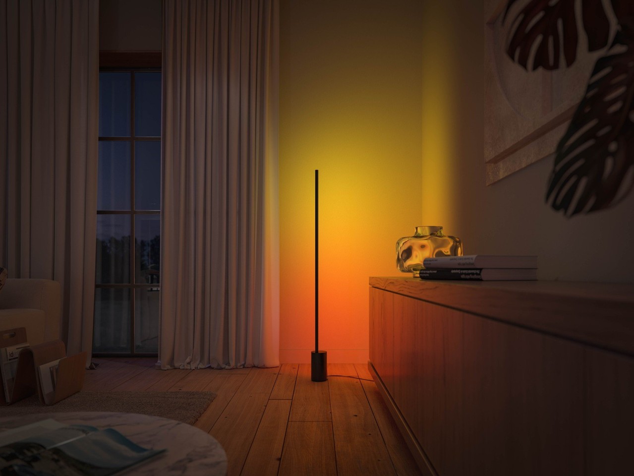 Philips Hue - 2x Signe Gulvlampe - Gradient - White & Color Ambiance - Bundle