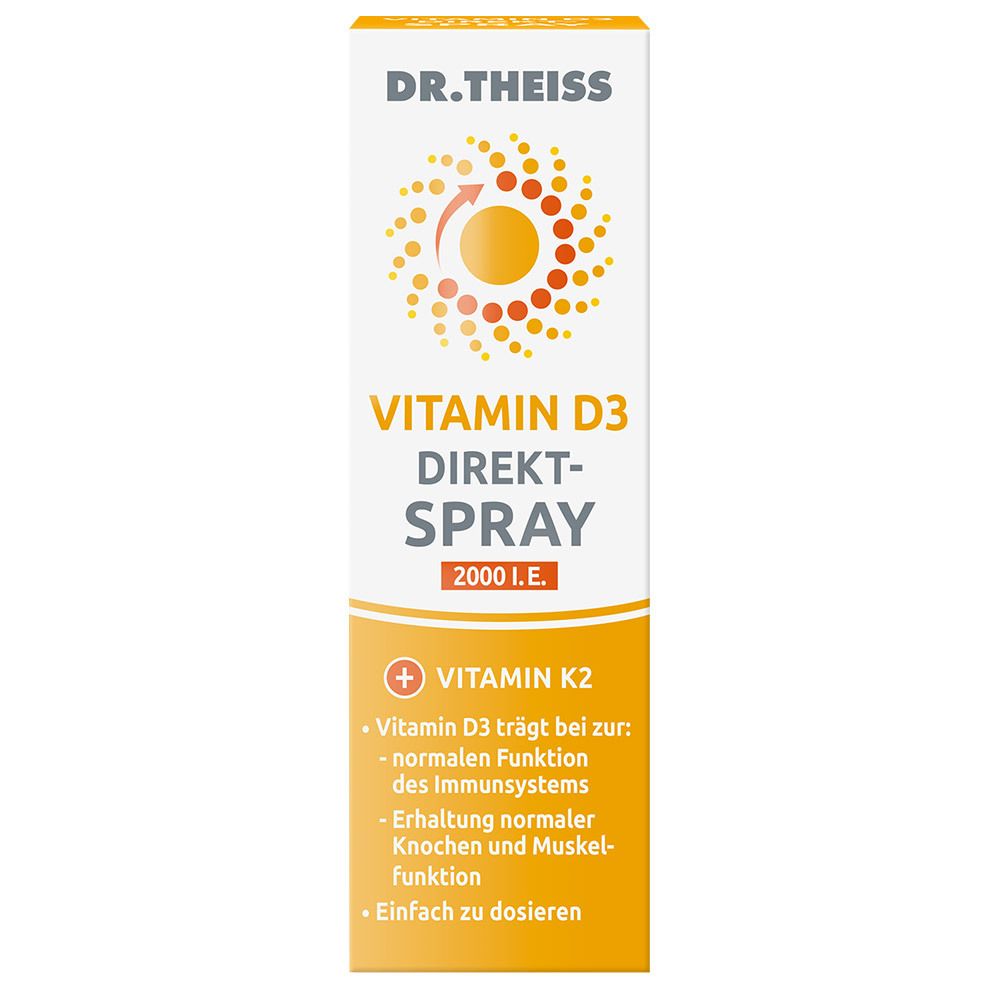 Dr. Theiss Vitamin D3 Direkt-Spray 2000 I.E.