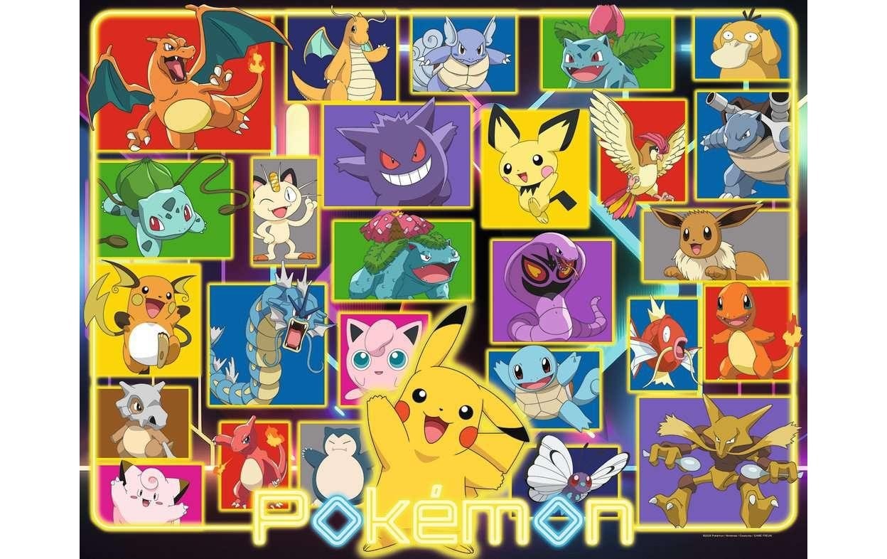 Ravensburger Puzzle »Leuchtende Pokémon« Leuchtet im Dunkeln