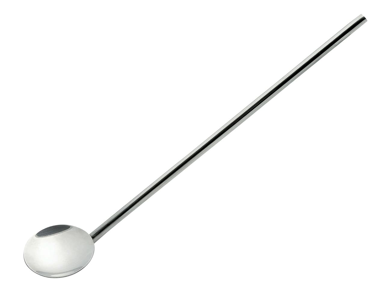 Paille cuillère en inox (x 2)