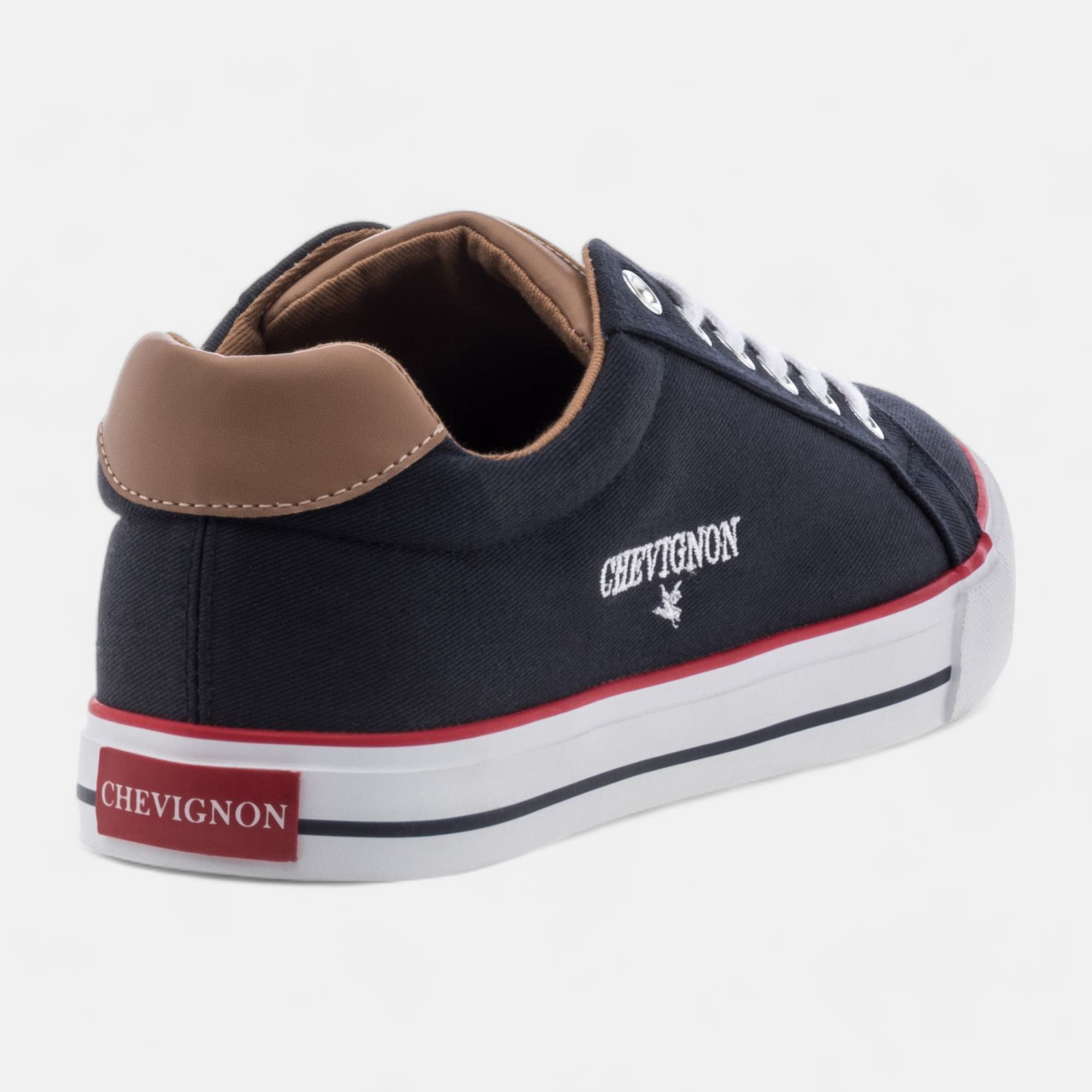 Baskets en toile Homme bleu marine