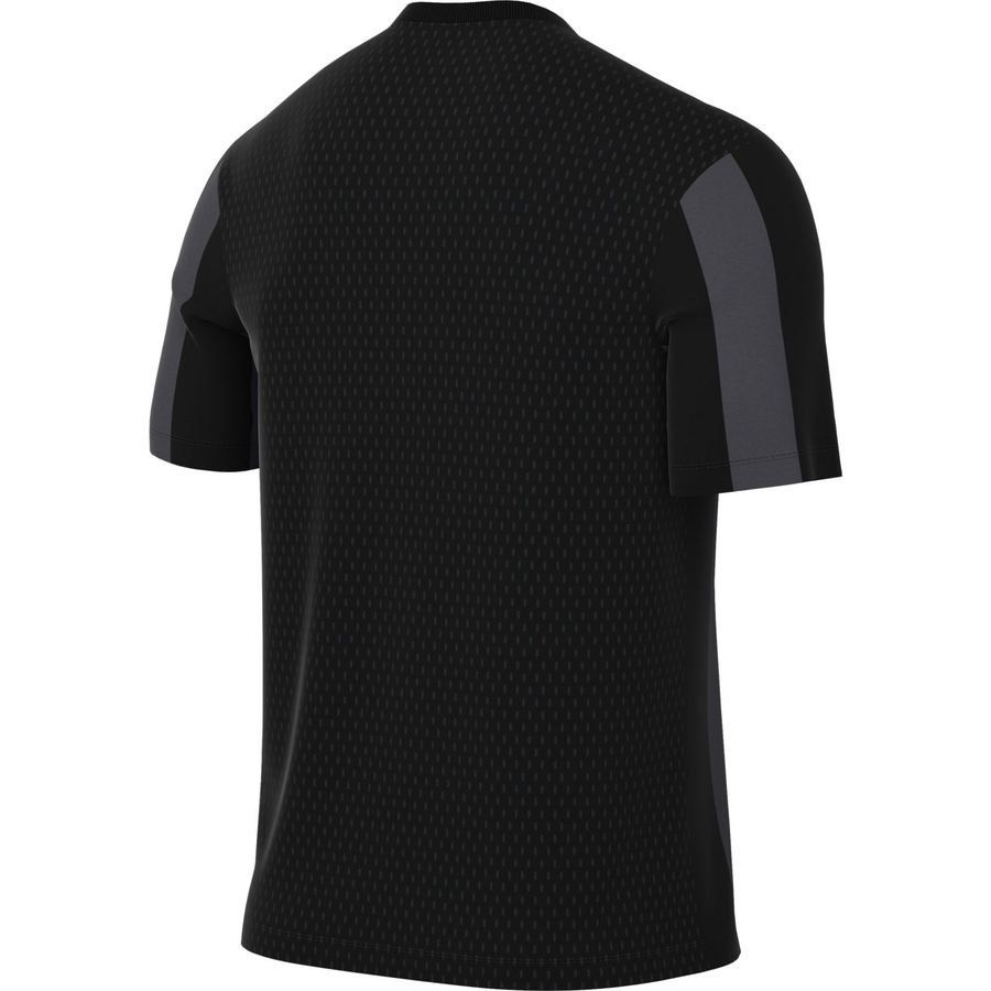 Nike Maillot Dri-FIT Striped Division V - Noir/Gris/Blanc
