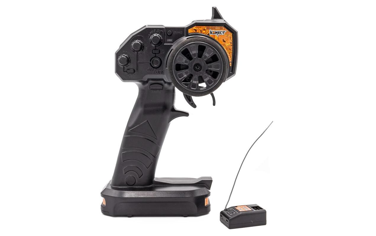 Monster Truck Rogue Terra Brushed Orange, ARTR, 1:10<br>4WD RC Monstertruck mit 775 Brushed Motor