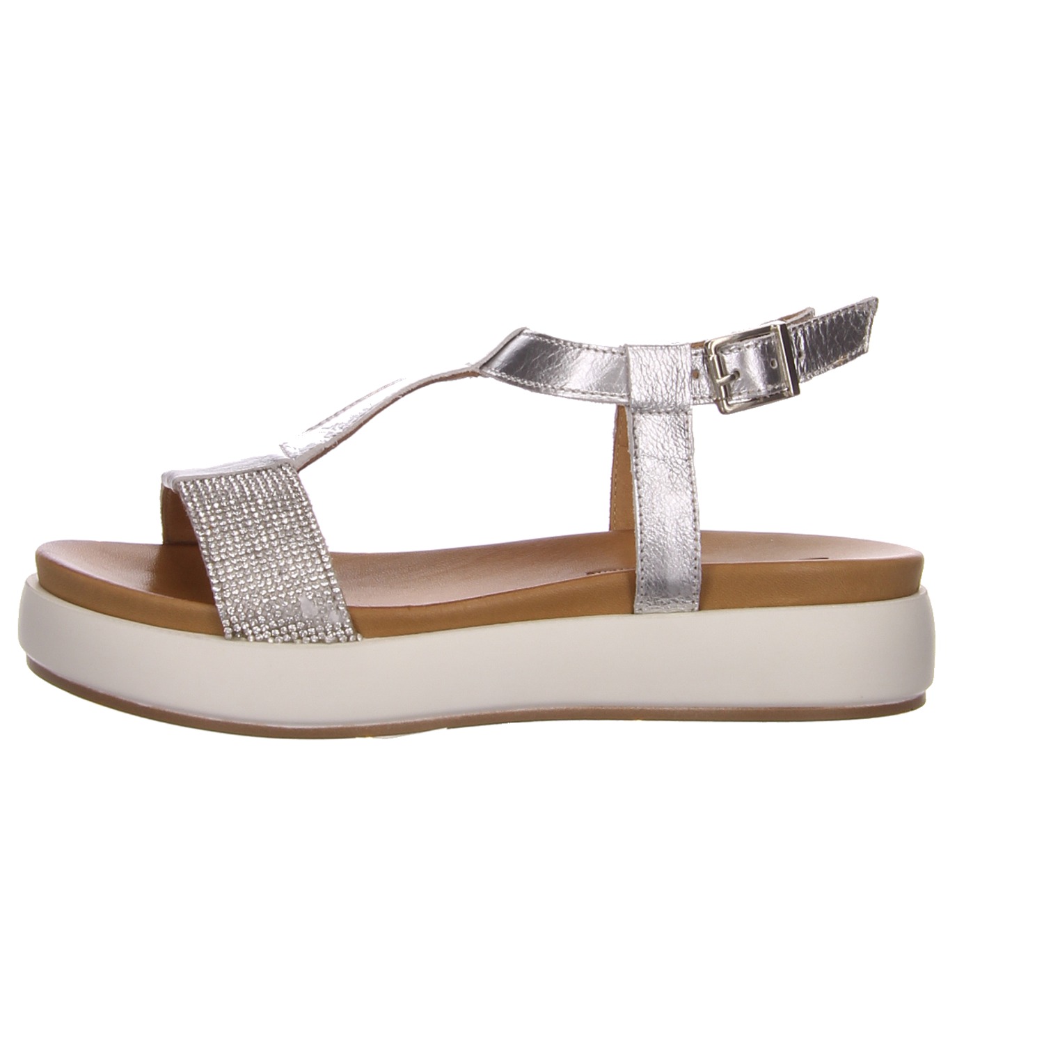 elbandi Sandale silber gold/silber/bronce