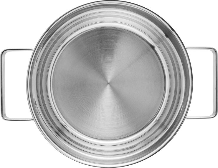 Eva Trio Stainless Steel Gryde 2,2 l 16 cm Polished steel