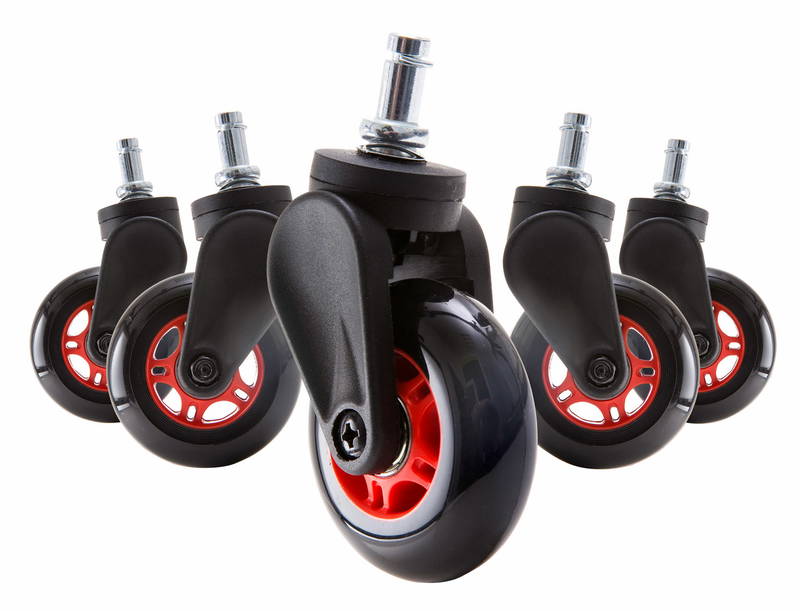DX Racer Hartbodenrollen-Set