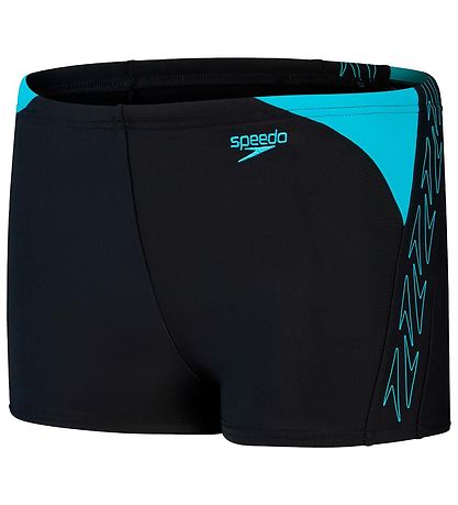 Speedo Bådebukser - Hyper Boom Splice - Sort/Bl?