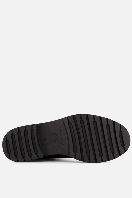 Tamaris Veterboots zwart Textiel