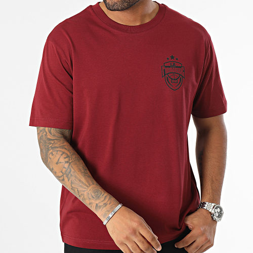 Tee Shirt Oversize All Star Bordeaux Noir