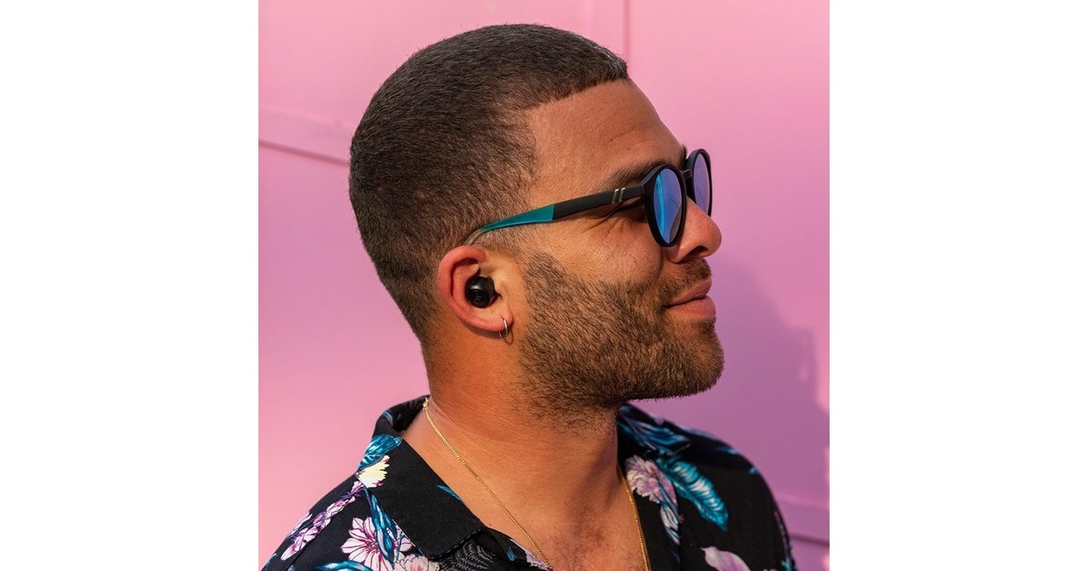 JLabGo Air Pop True Wireless in-ear oortjes  (Zwart)