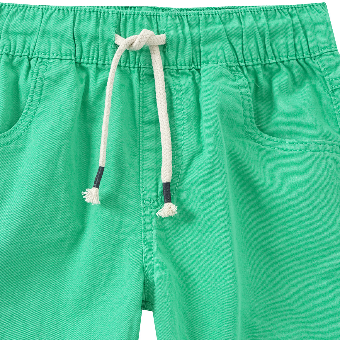 Famy Jungen Shorts mit Tunnelzug grün