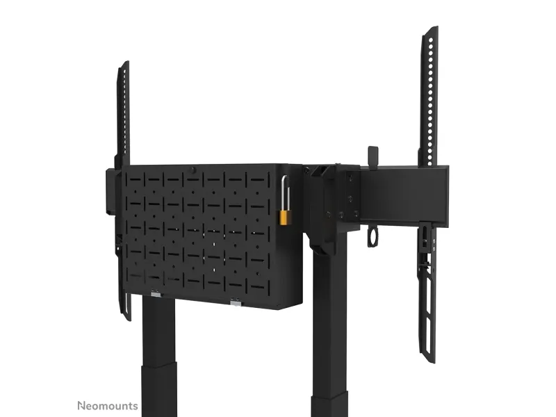 Neomounts FL55-875BL1 - Vogn med hjul - motoriseret - for LCD display - låsbar - stål - sort - skærmstørrelse: 55