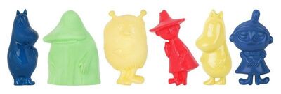 Mummitrollet Sandformer 6-Pack