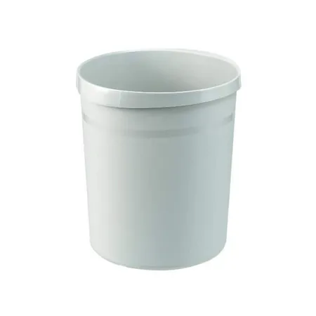 HAN Papierkorb 18 Liter GRIP, PP, konisch, 237/312 mm, 350 mm, lichtgrau