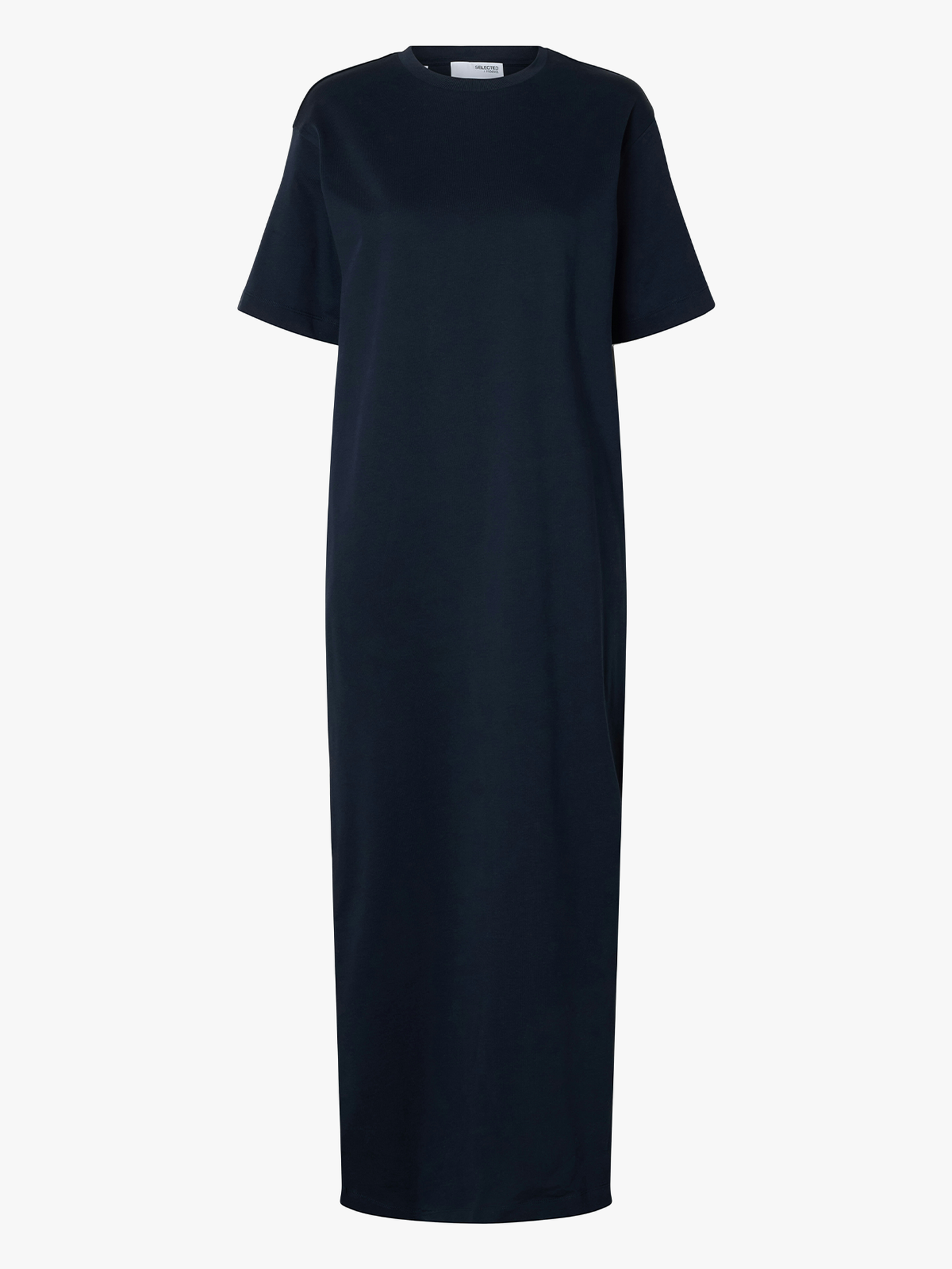 Essential Short Sleeve Pocket Ankle Dress