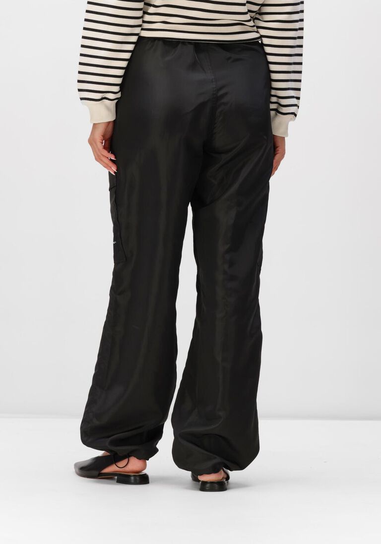 zwarte haute l'amitié cargobroeken cargo pull on tall trouser