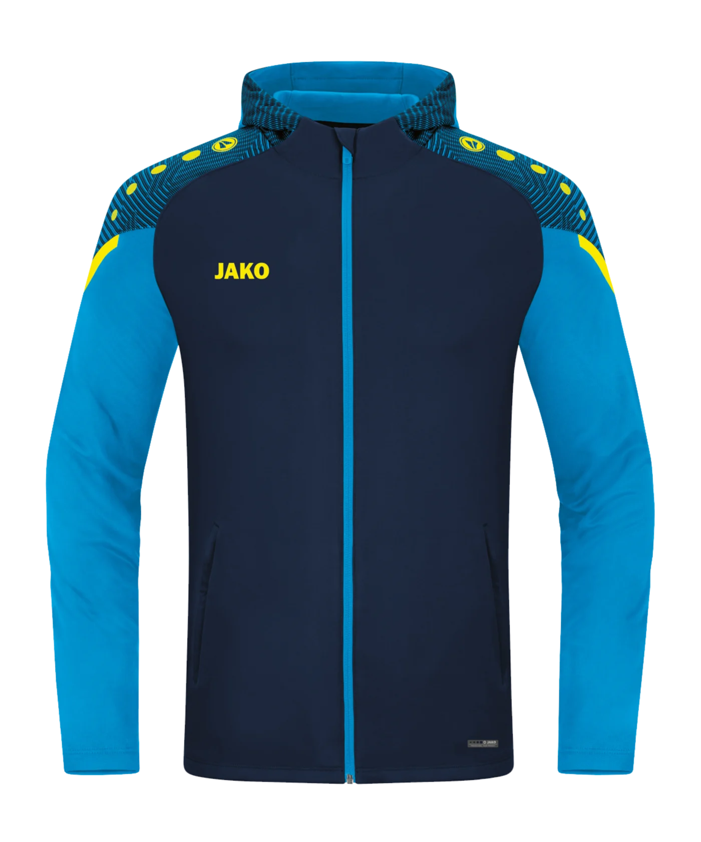 JAKO Performance Kapuzenjacke Blau F908