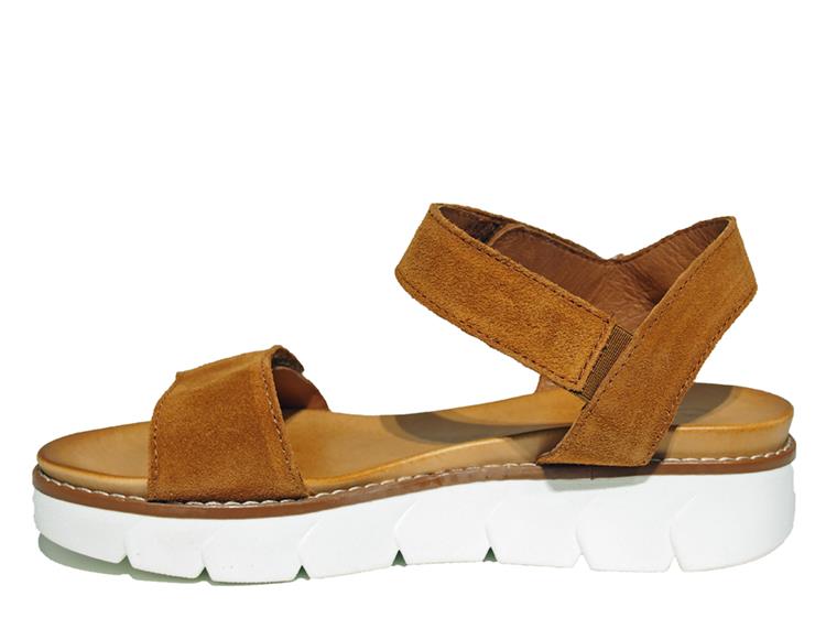 AQA Shoes A8370 suede brandy a-355