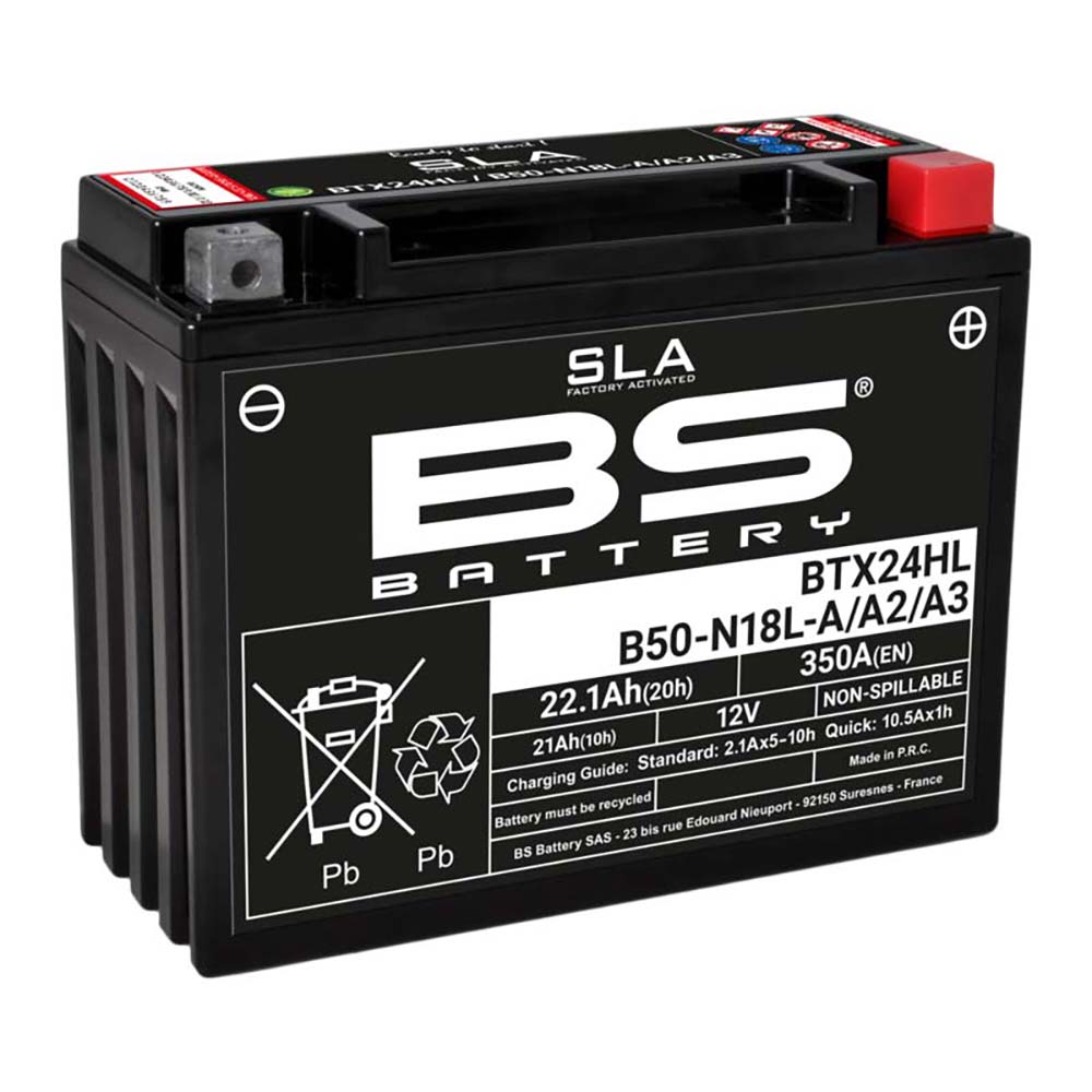 BS Battery - Batterie BTX24HL/B50-N18L-A/A2/A3 SLA