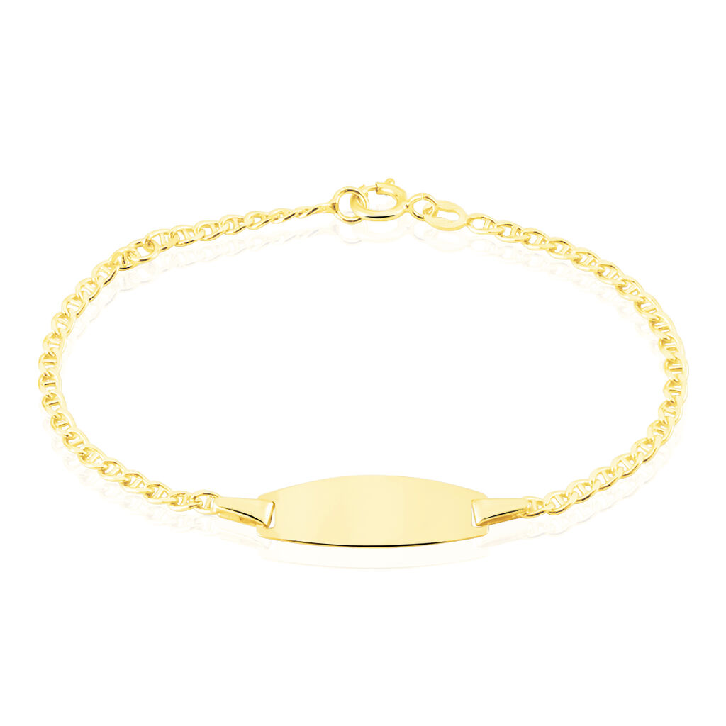 Bracelet Identité Celenaae Or Jaune