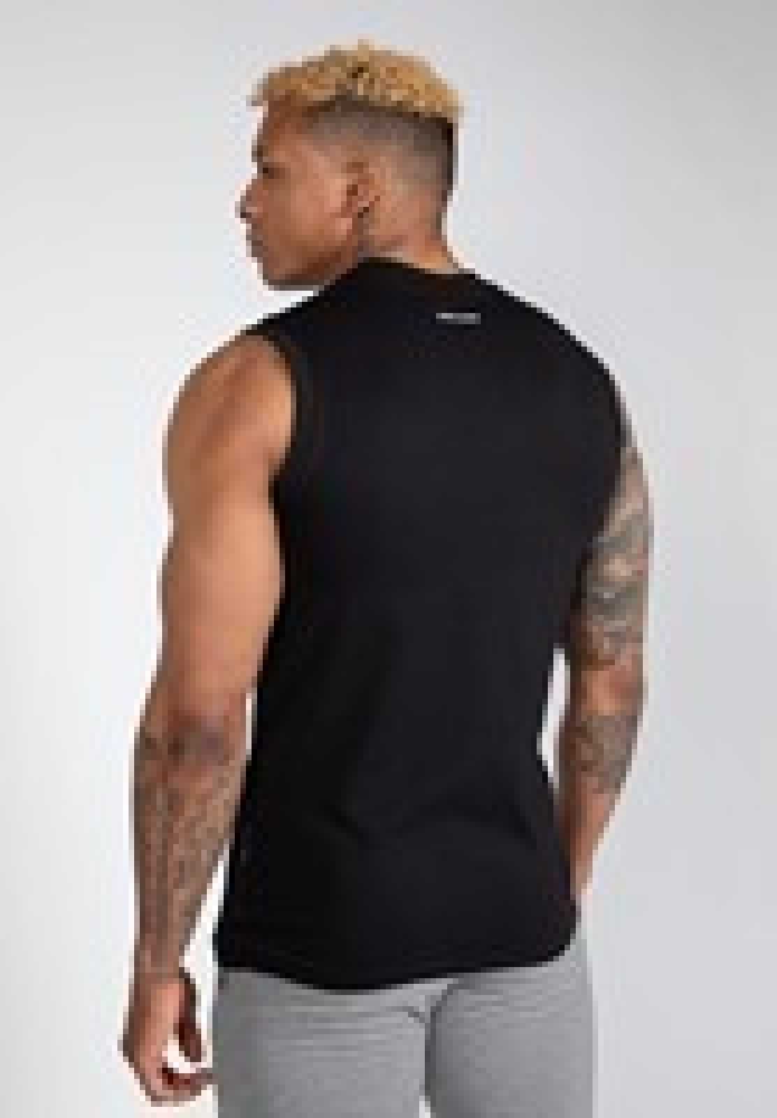 Camiseta sem mangas Gorilla Wear Sorrento preta