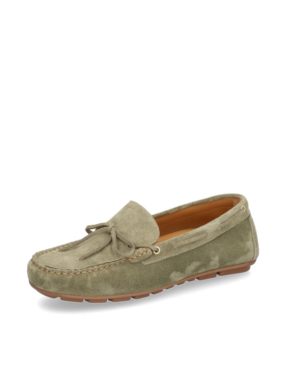 Veloursleder Slipper sportiv