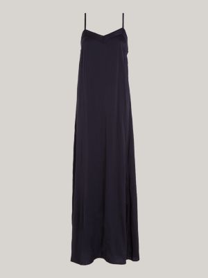 Camisola maxi com detalhes em renda sofisticada