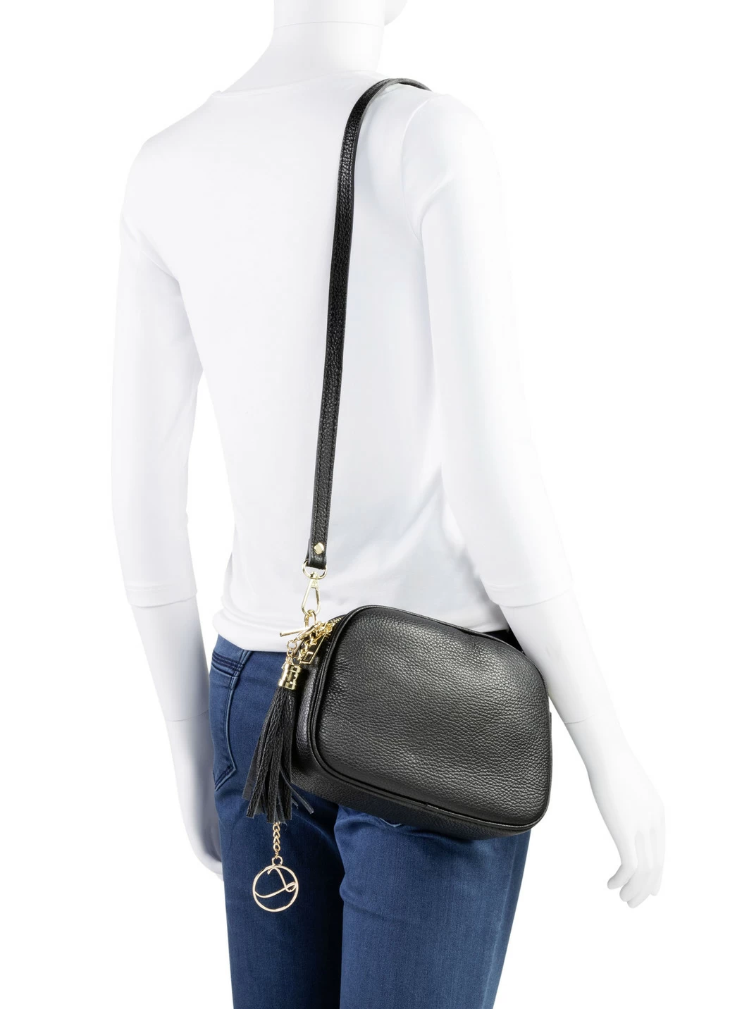 Laurina Tasche aus genarbtem Kalbleder