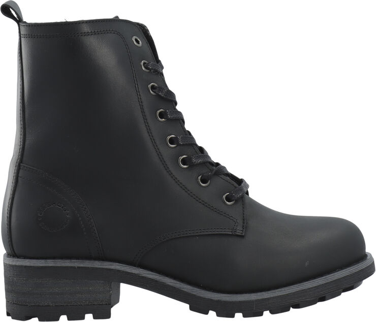 Cashott CASKARLA Lace Boot WR Warm Lining Oil Nubuck Black