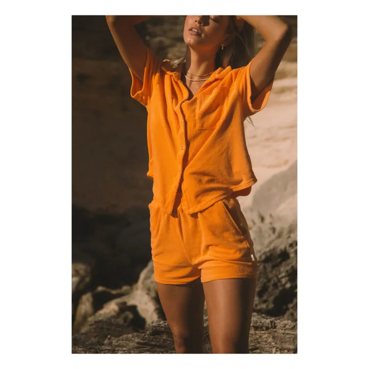 Araminta James Ensemble Chemise Terry | Orange