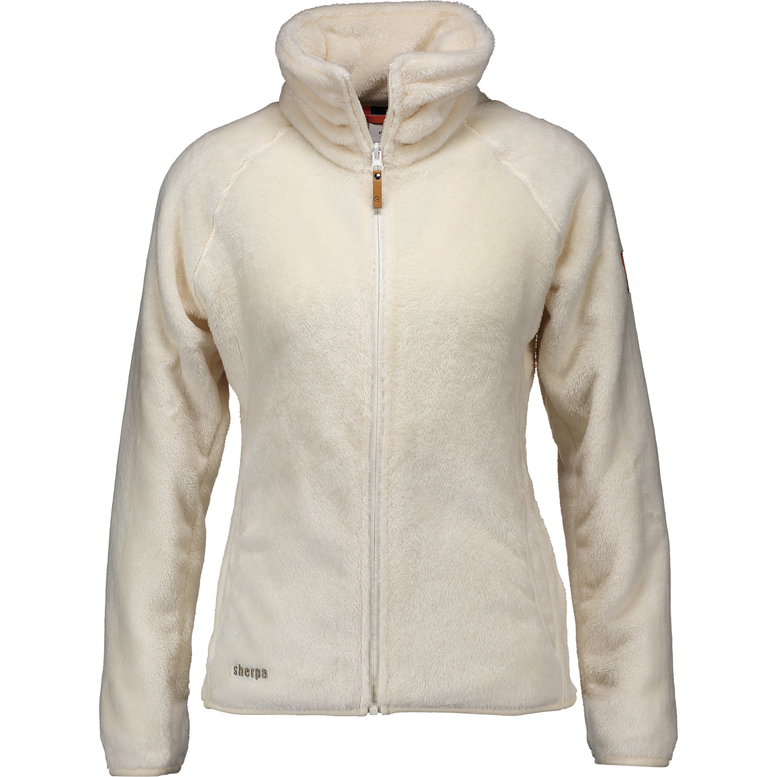 Sherpa Damen-Fleecejacke Pelbar XL, offwhite