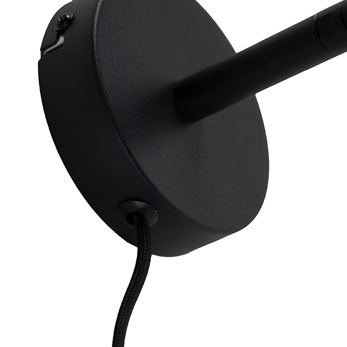 Smart wandlamp zwart incl. Wifi A60 - Chappie