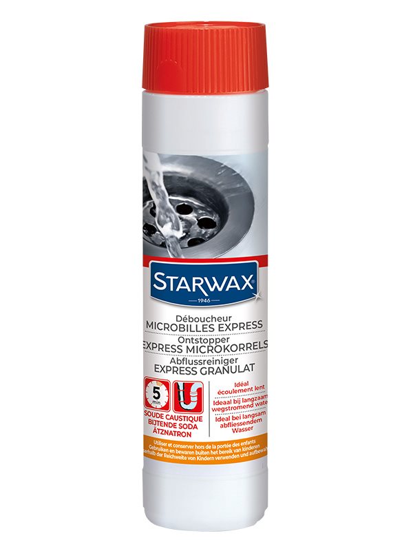 Starwax Abflussreiniger Express Granulat<br>500 g, Flasche, Granulat