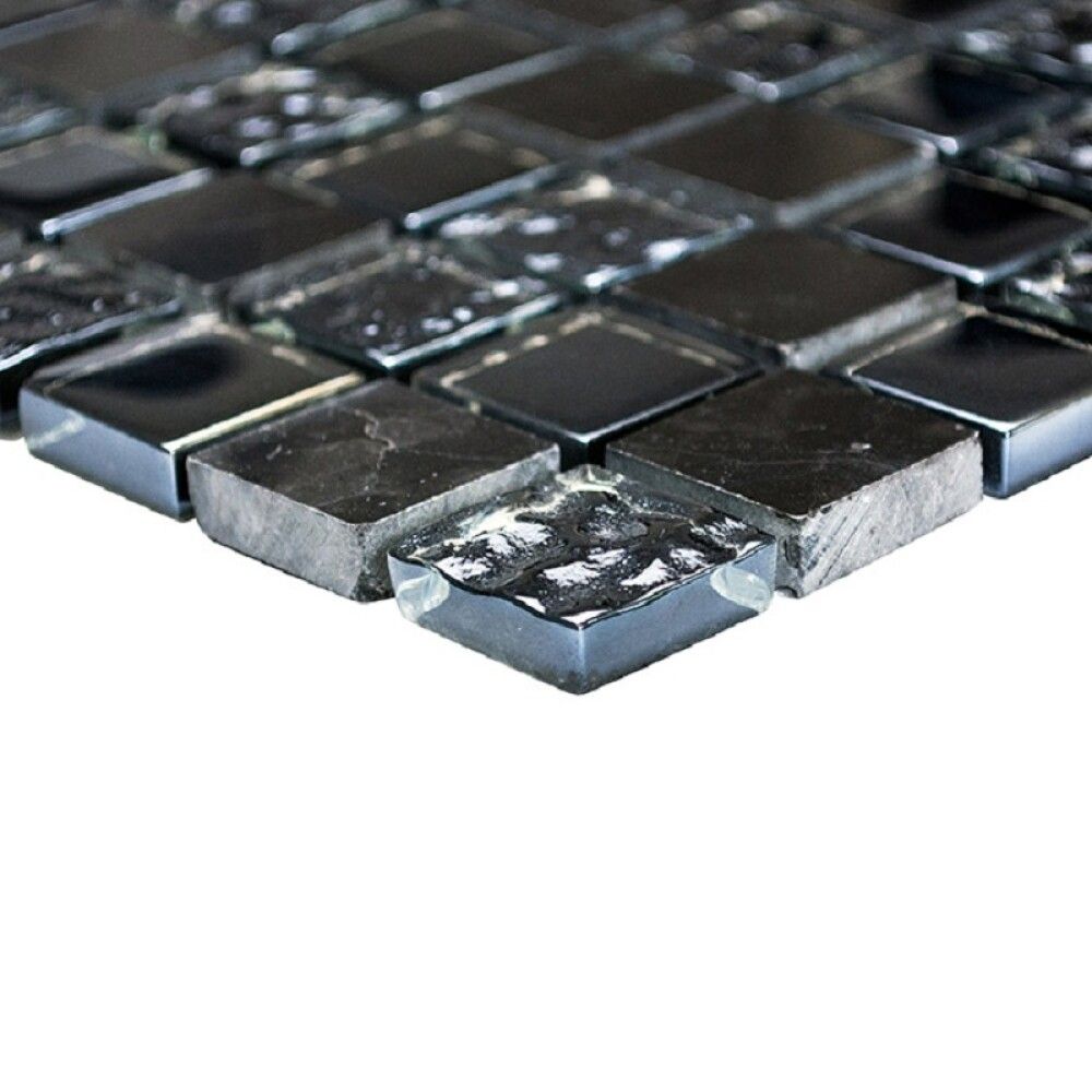 MOSAIKK MIXSVART 2.5X2.5CM