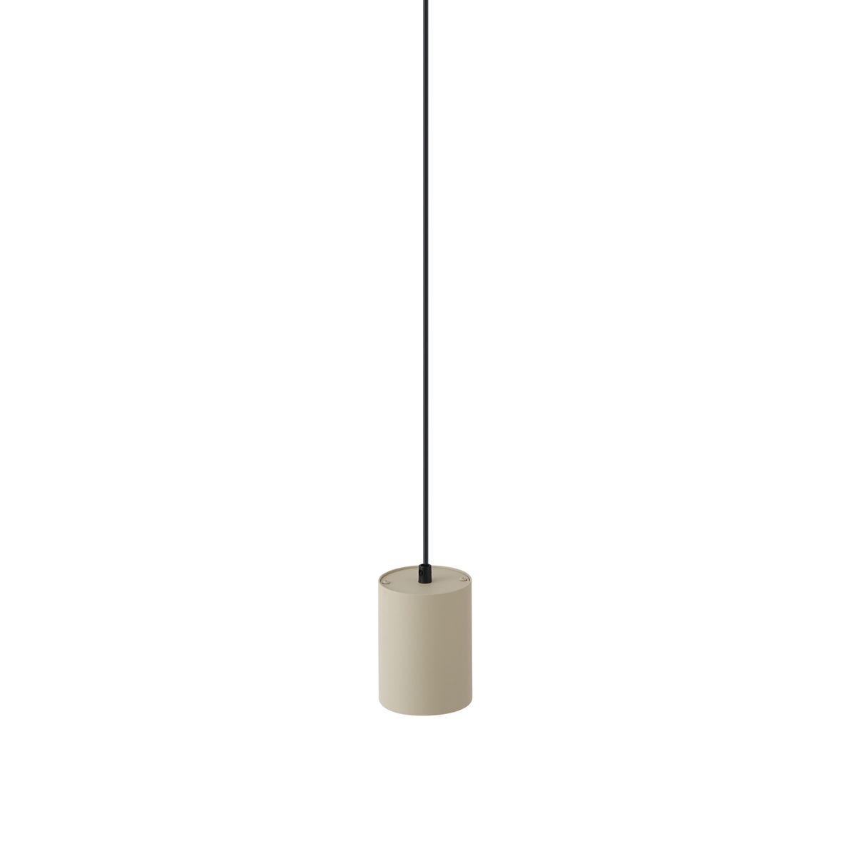 Moderne hanglamp beige met zwart voor railsysteem 1-fase GU10 70mm - Iconic Holt