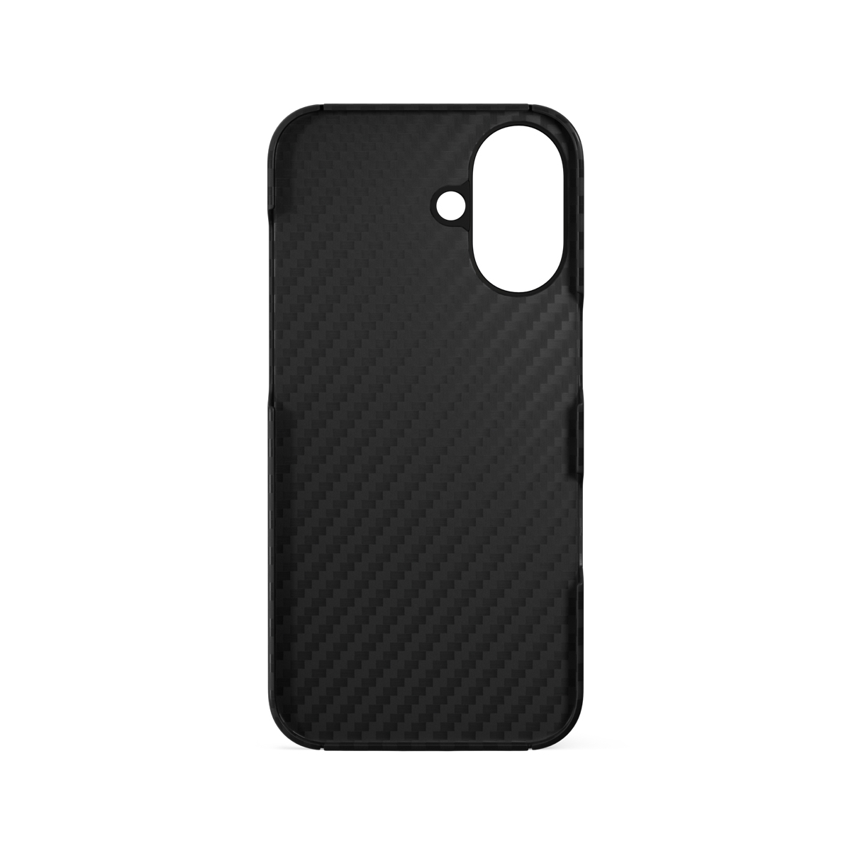iPhone 16 Mag  Carbon Case MagSafe Aramid Schutzhülle (90810191300001) - Schwarz (Carbon)
