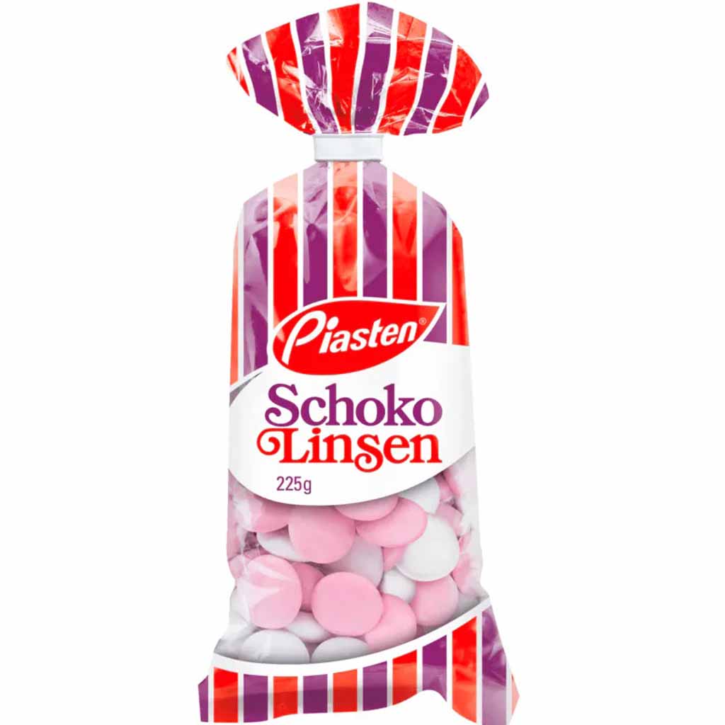 Piasten Schokolinsen 225g MHD:19.5.26