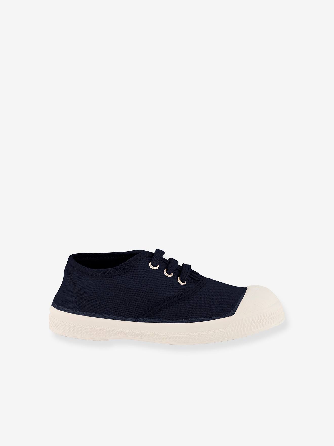 Tênis de algodão cáqui com cadarço BENSIMON®