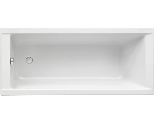 OTTOFOND Piazza bad 70 x 170 cm wit glanzend glad 704401