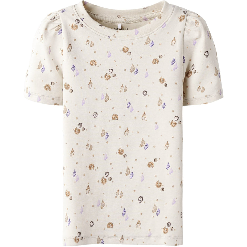 Køb Name It Sandshell Nmfhiline Ss Slim Top