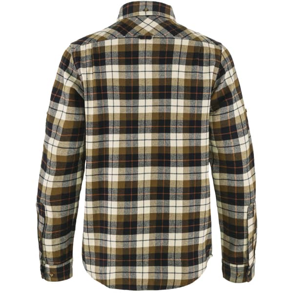Chemise FJALLRAVEN SINGI HEAVY FLANNEL SHIRT M CHALK WHITE-DARK NAVY