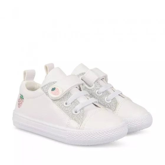 Baskets BLANC FREEMOUSS GIRL
