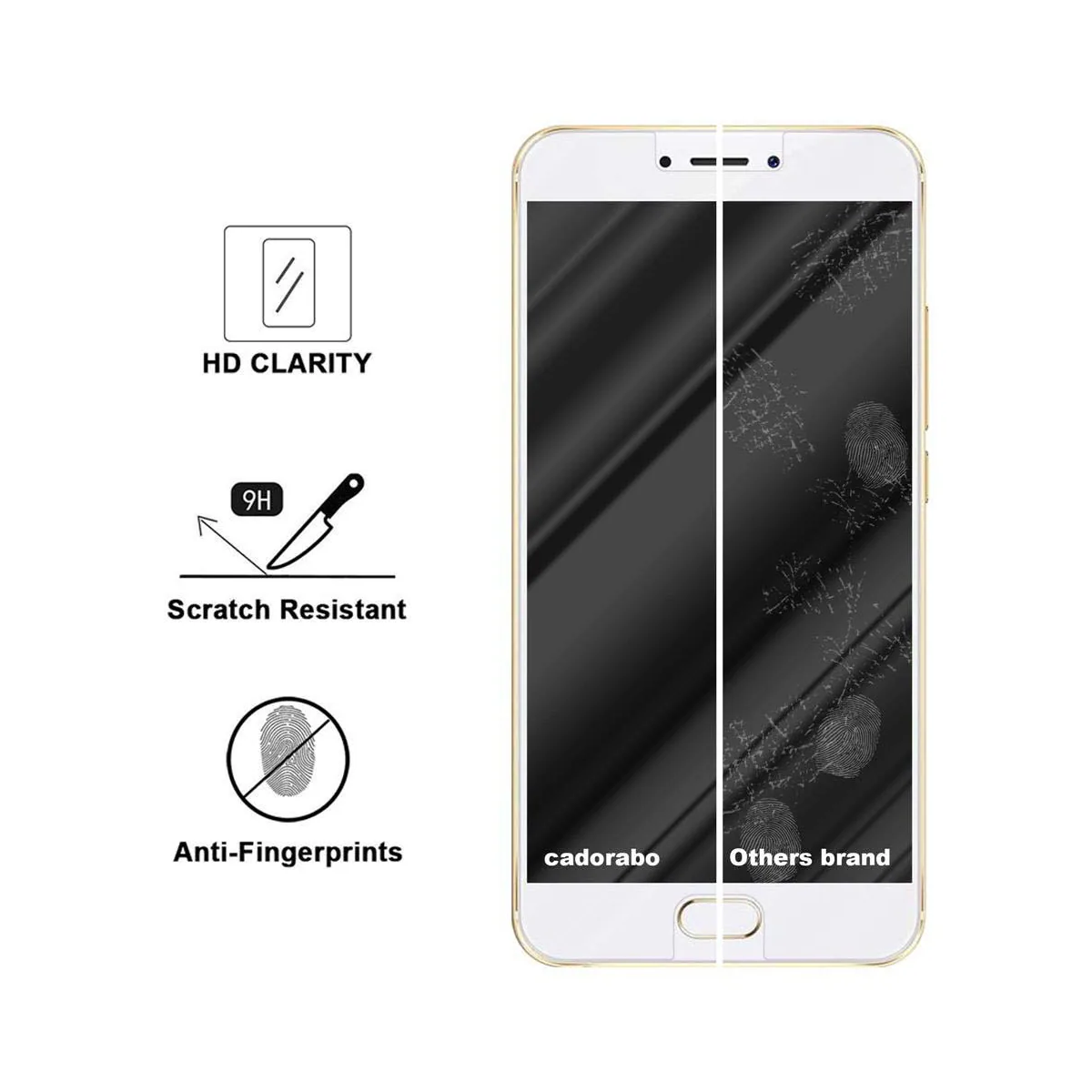 MEIZU MX6 Skjermbeskytter Skärmskydd