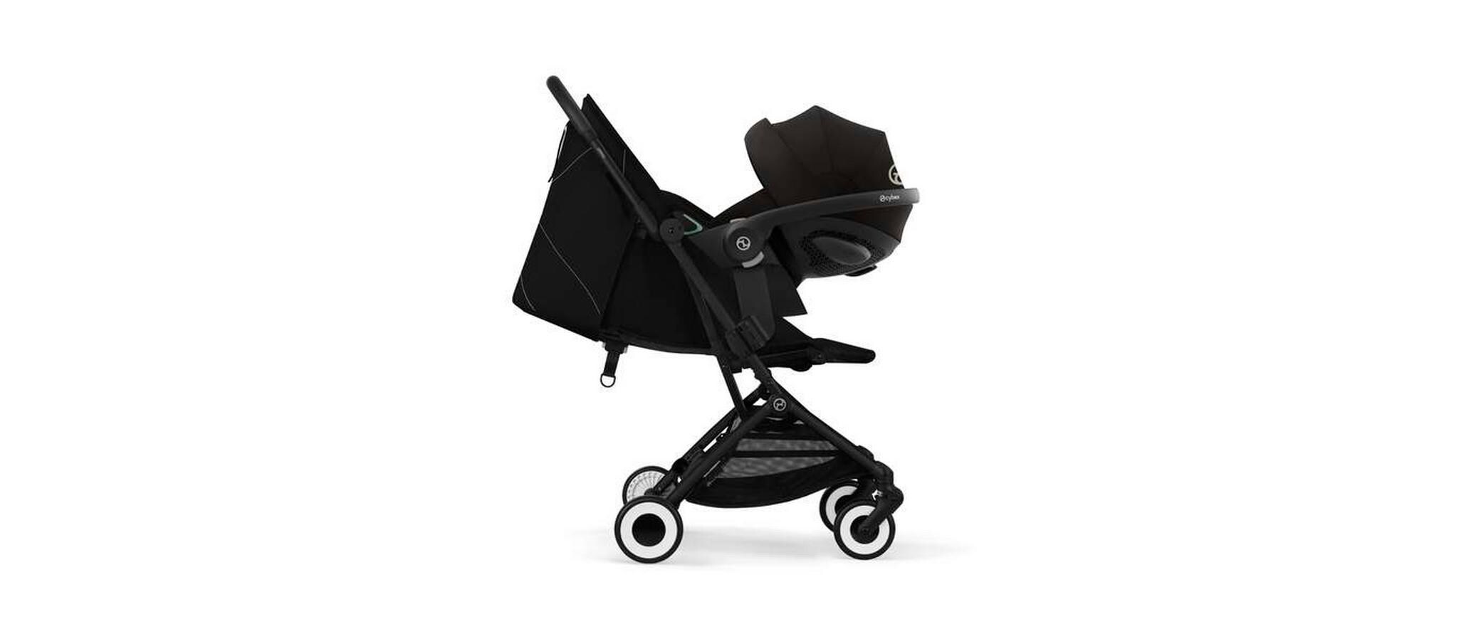 Buggy Orfeo Magic Black<br>Kompakter Reisebuggy mit Handgepäckmasse