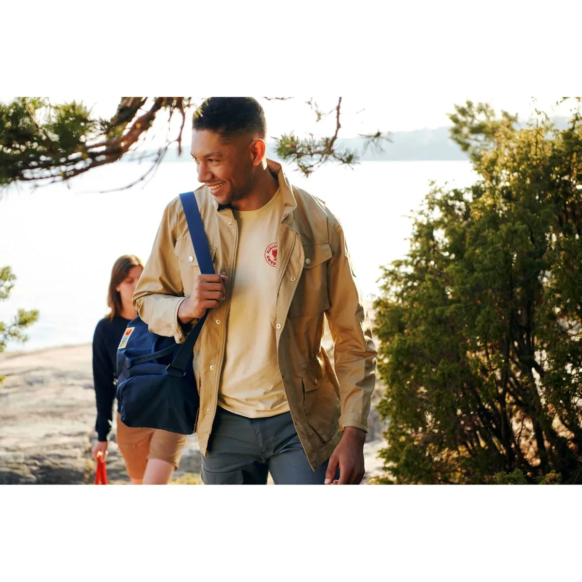 Fjällräven Men's 1960 Logo T-shirt Chalk White