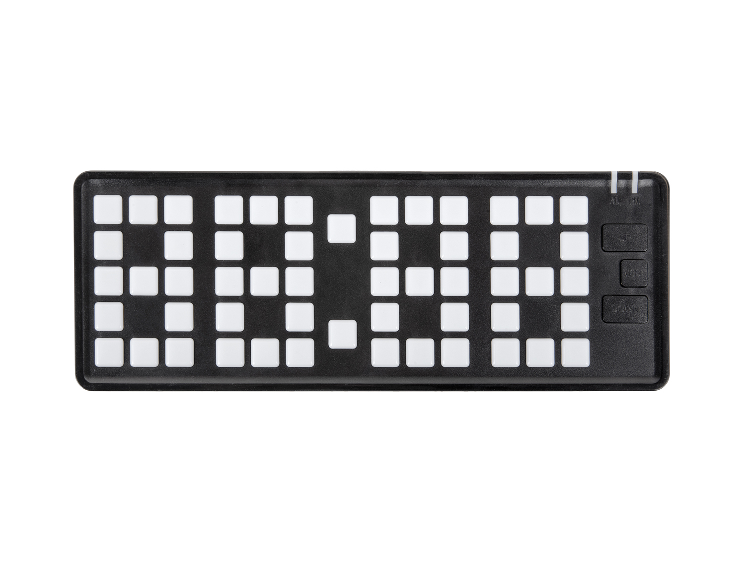 Alarm clock Keyboard LED black